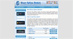 Desktop Screenshot of binary-options-brokers.com